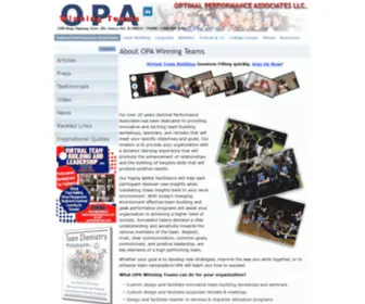 Opawinningteams.com(About OPA Winning Teams) Screenshot