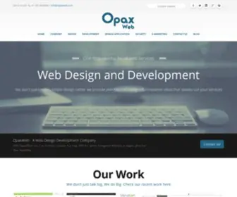 Opaxweb.com(Opaxweb) Screenshot