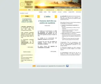 OPC-Connaissance.com(Organisation Pour la Connaissance) Screenshot
