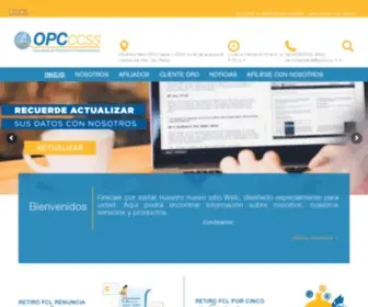OPCCCSS.fi.cr(Operadora de Pensiones Complementarias de la Caja Costarricense de Seguro Social) Screenshot