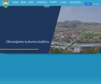 Opcina-Zepce.com(Općina Žepče) Screenshot