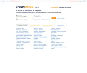 Opcionempleo.com.uy(Empleos & Carreras profesionales en Uruguay) Screenshot