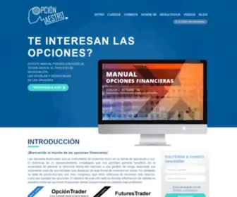 Opcionmaestro.com(Opciones financieras) Screenshot