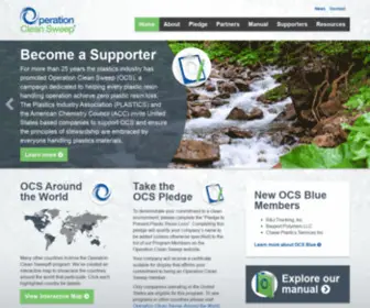 Opcleansweep.org(Operation Clean Sweep®) Screenshot