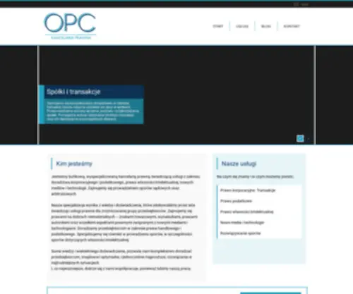 Opclegal.pl(OPC Legal) Screenshot