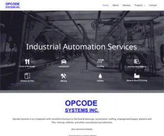 Opcode.on.ca(Opcode Systems Inc) Screenshot