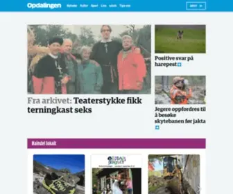 Opdalingen.no(Opdalingen) Screenshot
