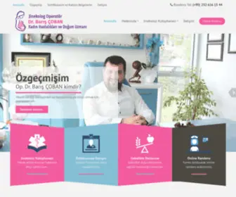 Opdrbariscoban.com(İzmir jinekolog Kadın Doğum Uzmanı) Screenshot