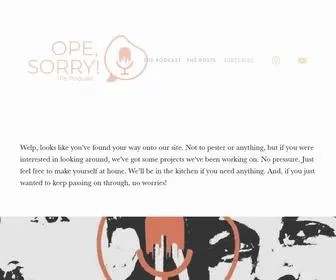 Ope-Sorry.com(Ope, Sorry) Screenshot