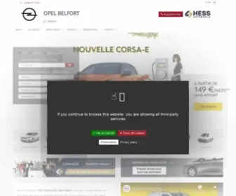 Opel-Belfort.fr(Opel Belfort) Screenshot