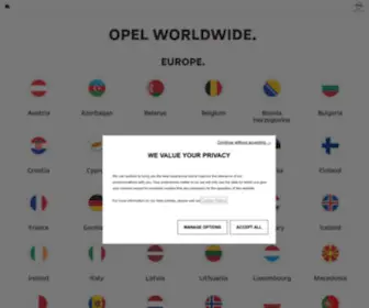 Opel-Group.com(THE FUTURE) Screenshot