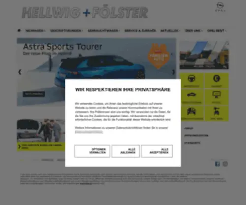 Opel-Hellwig-Foelster-Kellinghusen.de(Fölster GmbH) Screenshot