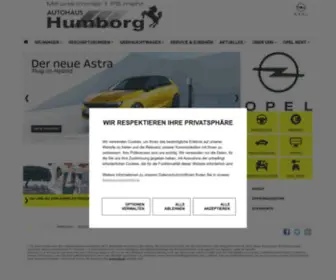 Opel-Humborg-Bad-Driburg.de(Opel) Screenshot