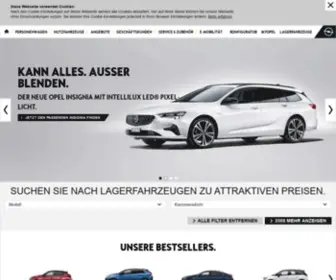 Opel.ch(Opel Suisse) Screenshot