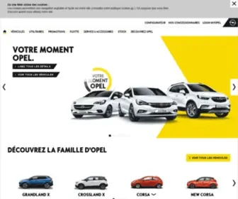 Opel.lu(Opel Luxembourg L'avenir apprtient à tous. Explorez l’intégralité de la gamme Opel) Screenshot