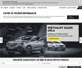 Opel.pl(Opel Polska) Screenshot