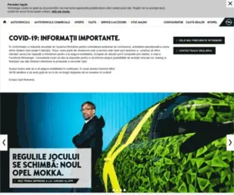 Opel.ro(Opel Romania Site Oficial) Screenshot