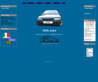 Opelastra.cz(Opel Astra klub) Screenshot