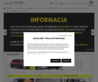Opelauto-Mroz.pl(Auto-Mróz Sp z o) Screenshot