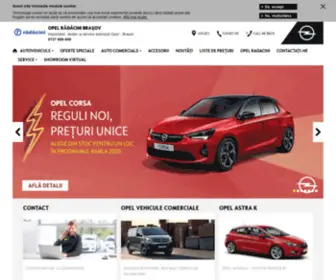 Opelbrasov.ro(Opel Radacini Brasov) Screenshot