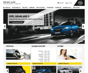 Opelfirat.com(Opel Fırat) Screenshot