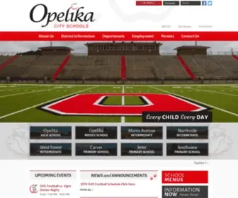 Opelikaschools.org(Opelika City Schools) Screenshot