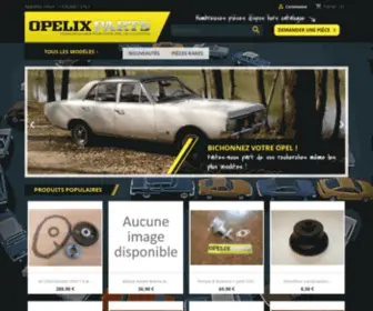 Opelixparts.com(Pieces Opel) Screenshot