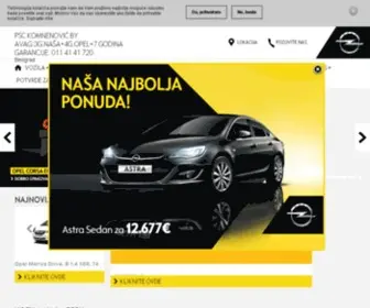 Opelkomnenovic.rs(Opelkomnenovic) Screenshot