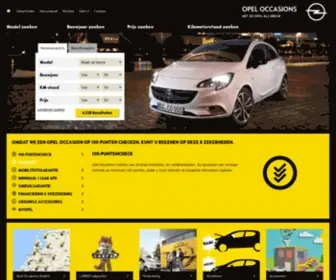 Opeloccasions.nl(Opel Occasions) Screenshot