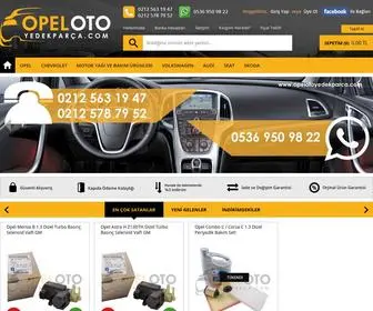 Opelotoyedekparca.com(Opel Yedek Parça) Screenshot