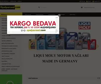 Opelparcaal.com(Opel Yedek Parça) Screenshot