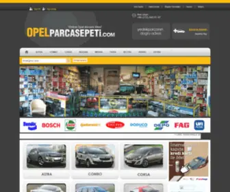 Opelparcasepeti.com(OPELYEDEK PAR) Screenshot