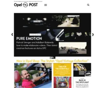Opelpost.com(Opel Rüsselsheim) Screenshot