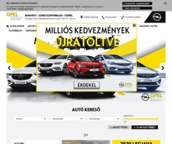 Opelsziget.hu(Opel Sziget) Screenshot