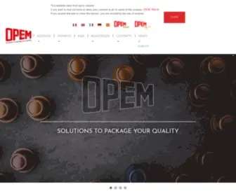 Opem.it(Packaging machines Parma) Screenshot