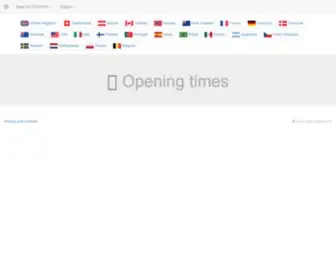 Open-Closed.net(Opening times) Screenshot