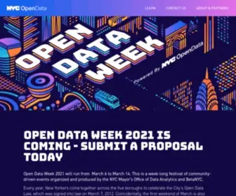 Open-Data.nyc(Events for all New Yorkers) Screenshot