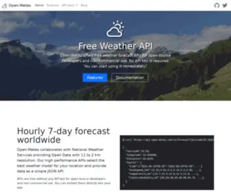 Open-Meteo.com(️ Free Open) Screenshot