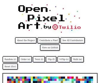 Open-Pixel-ART.com(The Open Pixel Art project) Screenshot