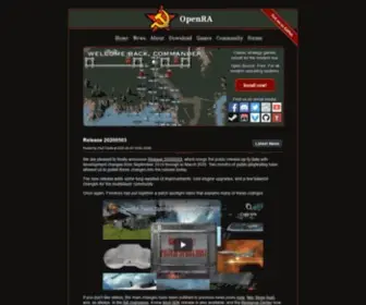 Open-RA.org(Classic strategy games rebuilt for the modern era) Screenshot