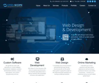 Open-Scope.com(OPEN SCOPE) Screenshot