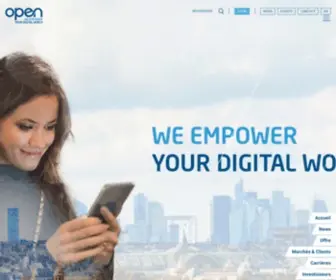 Open.global(We empower your digital world) Screenshot