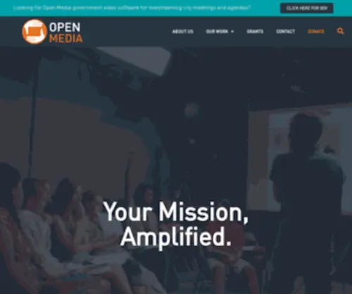 Open.media(Open Media Foundation) Screenshot