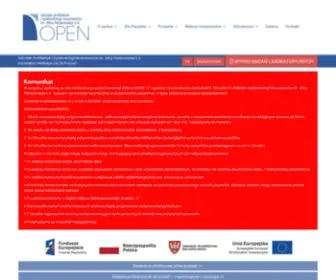 Open.poznan.pl(Ośrodek Profilaktyki i Epidemiologii Nowotworów Poznań) Screenshot