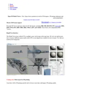 Open3Mod.com(Open 3D Model Viewer) Screenshot