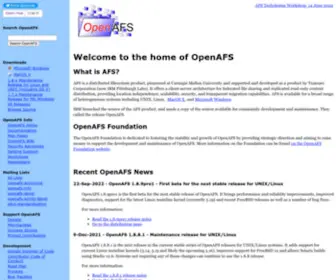 Openafs.org(Openafs) Screenshot