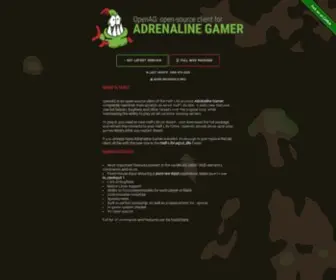 Openag.pro(Adrenaline Gamer client) Screenshot