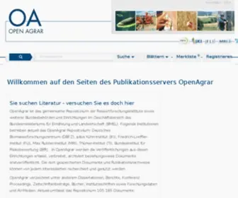 Openagrar.de(Openagrar) Screenshot