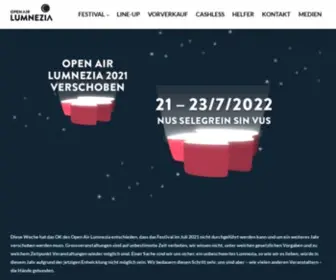 Openair-Lumnezia.ch(Open Air Lumnezia 2022) Screenshot