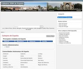 Openalfa.es(Callejero) Screenshot